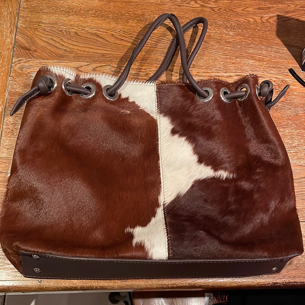 Cowhide Purse
